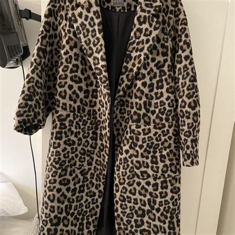 leopard print fur coat|leopard print coat primark.